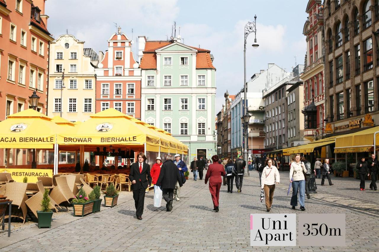 Uniapart Leilighet Wrocław Eksteriør bilde